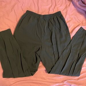 Black Casual AD Trousers - Loungewear